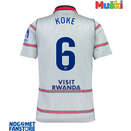 Atletico Madrid Koke #6 Rezervni Dres 2026-27 Kratak Rukav
